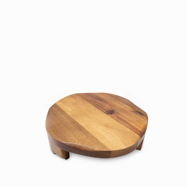Tabla acacia con patas 30cm - Imagen 3