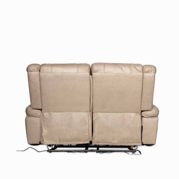 Reclinable eléctrico Axel 2 puestos taupe - Imagen 5