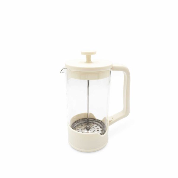 Cafetera prensadora beige 1000ml