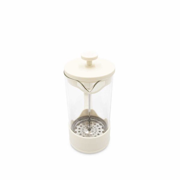 Cafetera prensadora beige 1000ml - Imagen 4