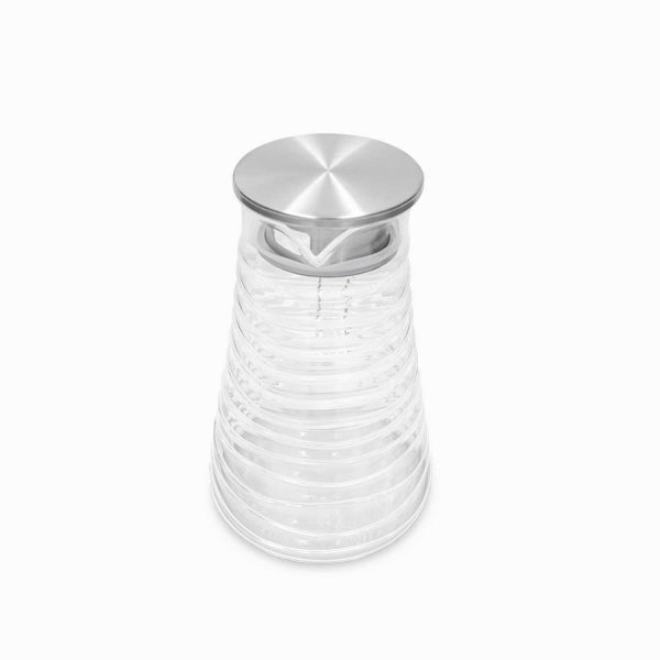 Jarra de vidrio aros 1700ml - Imagen 3