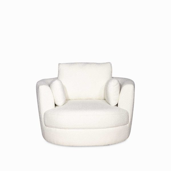 Poltrona Bozzi beige 86x107x100 - Imagen 2