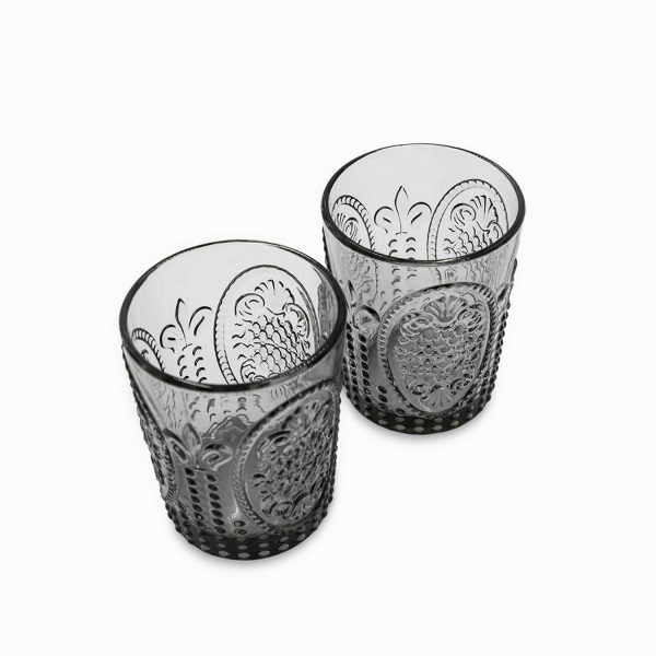 Vaso Kenia gris 340ml setx2 - Imagen 2