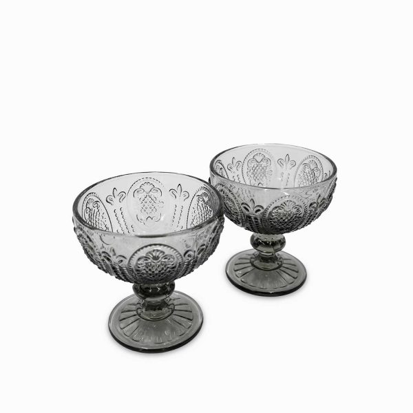 Copa para helado Kenia gris 280ml setx2 - Imagen 2