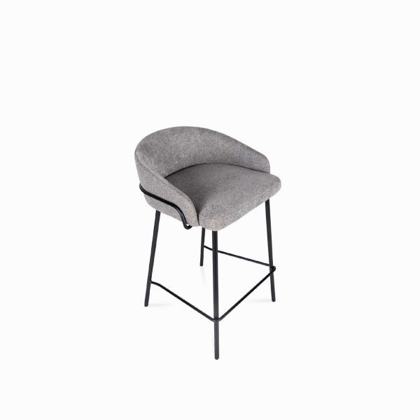 Silla bar Sahara gris 79x50x49 - Imagen 2