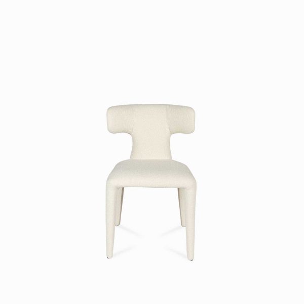 Silla de comedor Kona beige 77x51x53