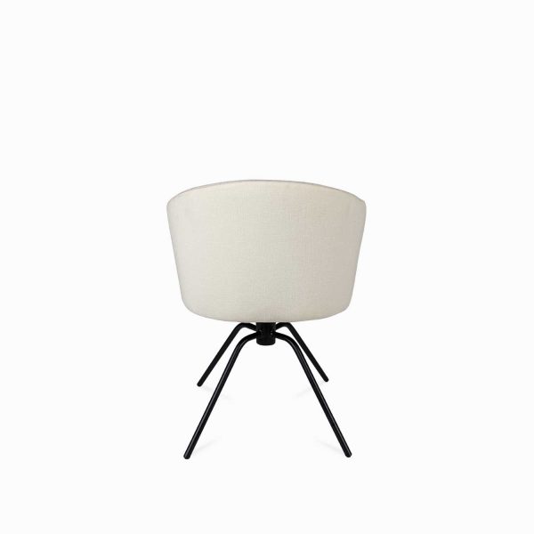 Silla escritorio Tisiana beige 79x58x55 - Imagen 2