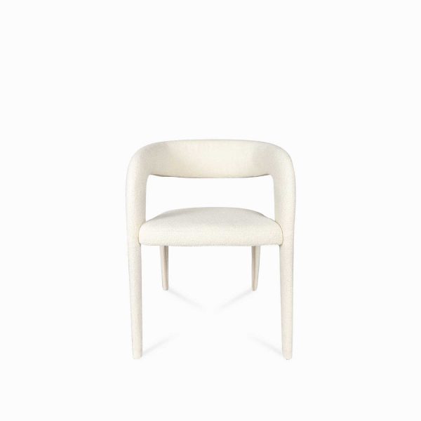 Silla para comedor Yumia beige 80x60x54