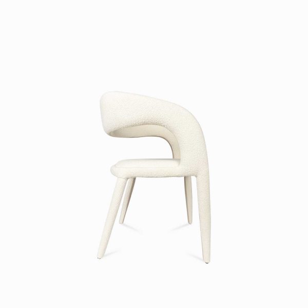 Silla para comedor Yumia beige 80x60x54 - Imagen 3