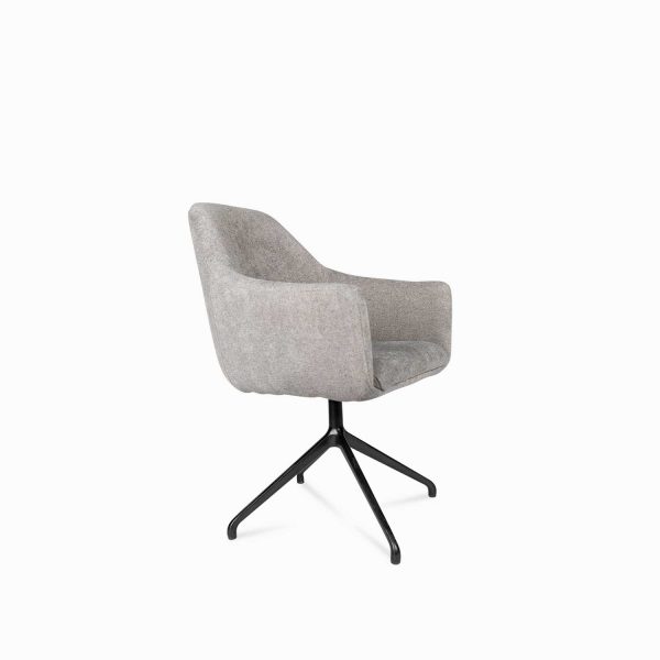 Silla escritorio Madina gris 88x60x61 - Imagen 2