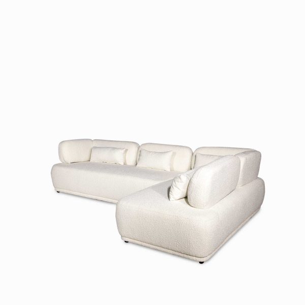 Seccional Vigo beige derecho 73x198x94 73x94x178 - Imagen 2