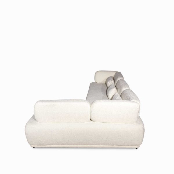 Seccional Vigo beige derecho 73x198x94 73x94x178 - Imagen 3