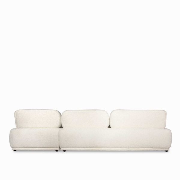 Seccional Vigo beige derecho 73x198x94 73x94x178 - Imagen 4
