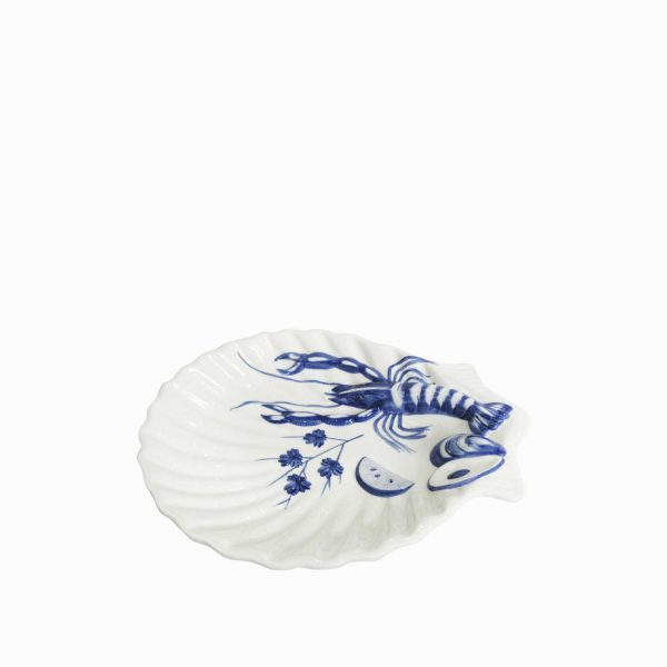 Concha langosta azul 34cm