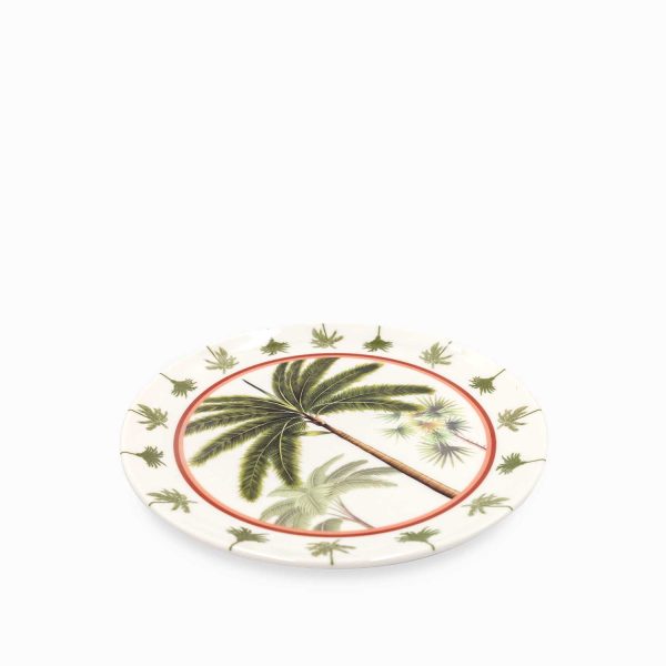 Plato palmeras cheetah 26 cm - Imagen 3