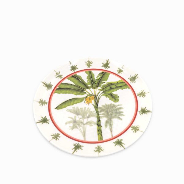 Plato palmeras mono 26 cm