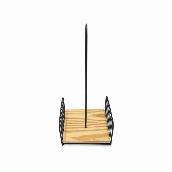 Soporte papel cocina base madera - Imagen 3