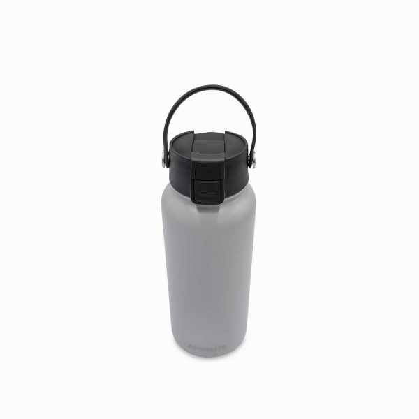 Termo doble pared gris 950ml - Imagen 2