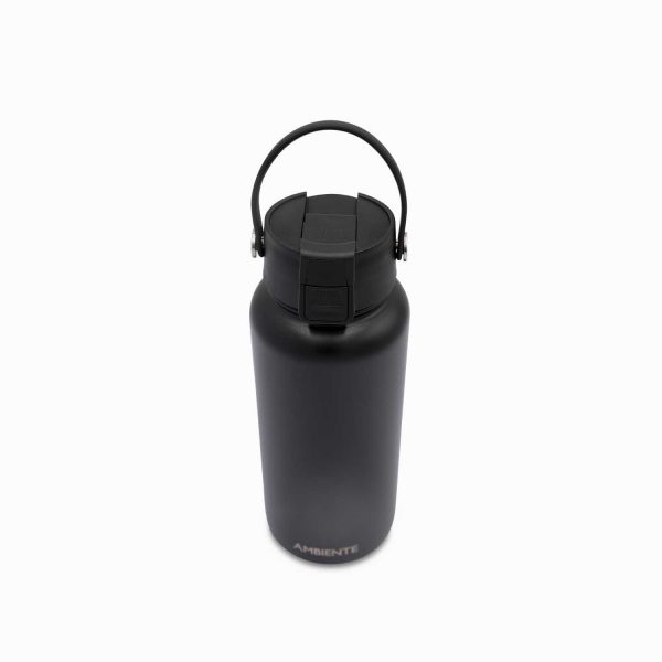 Termo doble pared negro 950ml - Imagen 2