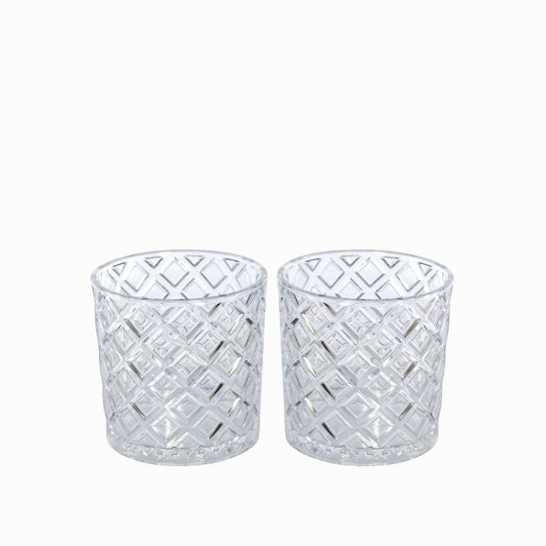 Vaso Luma clear 400ml setx2