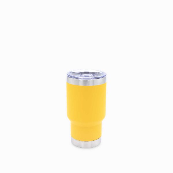 Vaso doble pared amarillo 330ml - Imagen 2