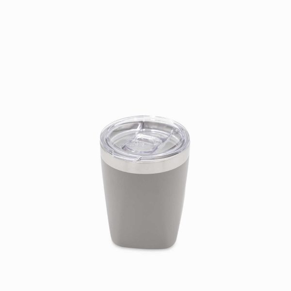 Vaso doble pared gris 300ml - Imagen 3