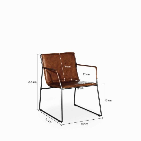 Silla Montres miel - Imagen 3