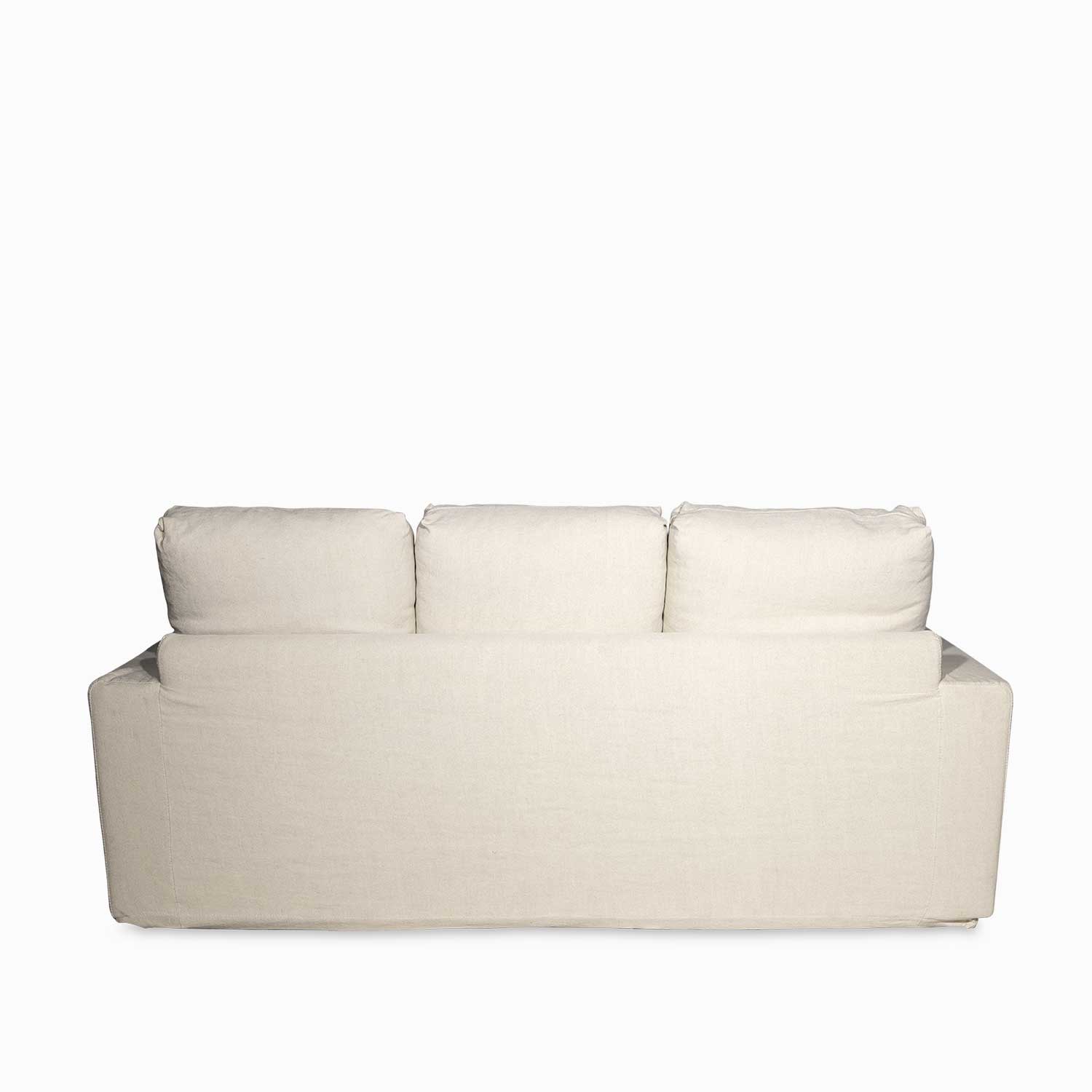 Sofá brume 2 ptos beige 84x190x97 cm - Imagen 4