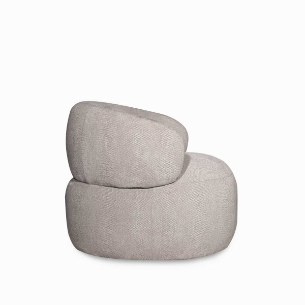 Poltrona Emilia gris 75x82x85 cm - Imagen 3