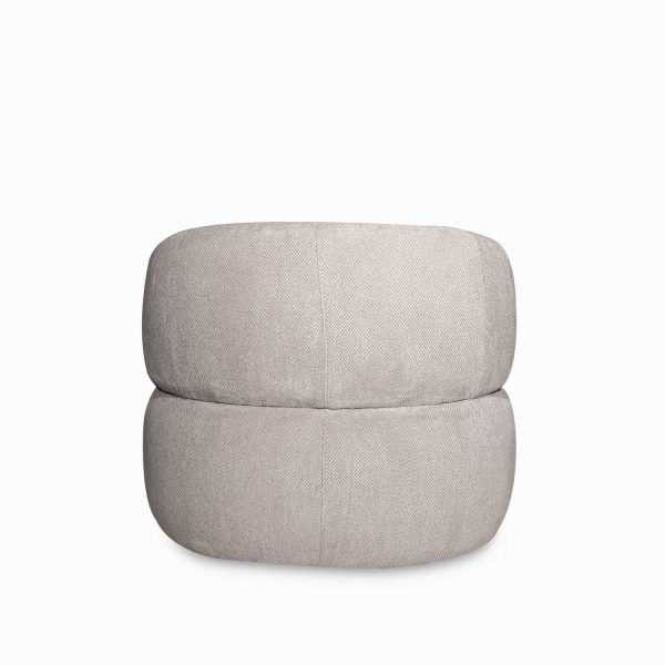 Poltrona Emilia gris 75x82x85 cm - Imagen 4