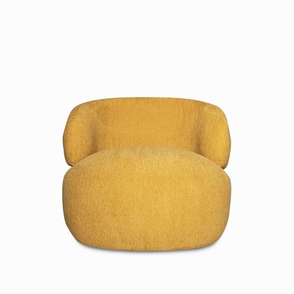 Poltrona Emilia mostaza 75x82x85 cm