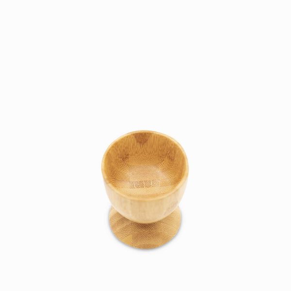 Copa para el huevo bambú
