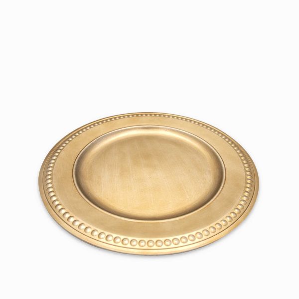 Plato base Olivia silver 33cm - Imagen 2
