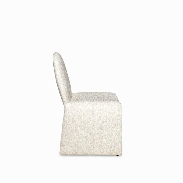 Silla de comedor Orbi beige vetas 85x54x57 - Imagen 3