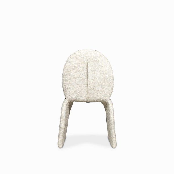 Silla de comedor Orbi beige vetas 85x54x57 - Imagen 4