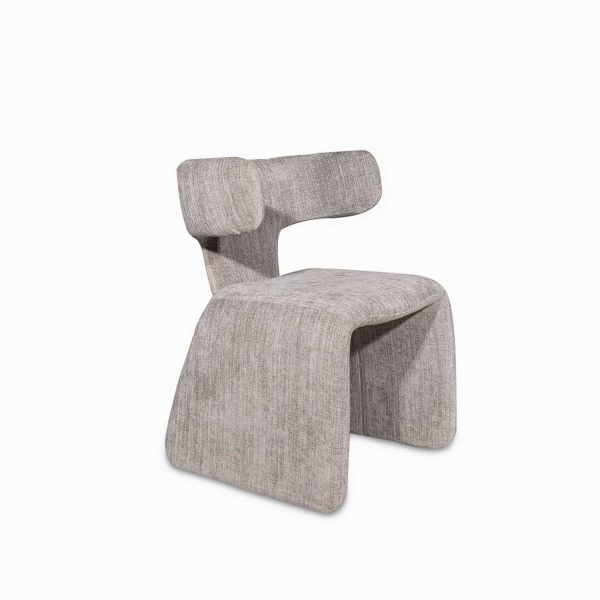 Silla de comedor Evi gris 76x56x54 - Imagen 2