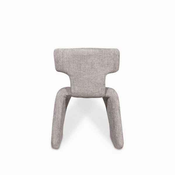 Silla de comedor Evi gris 76x56x54 - Imagen 4