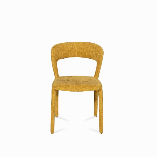 Silla de comedor Vermont 78x52x55 mostaza