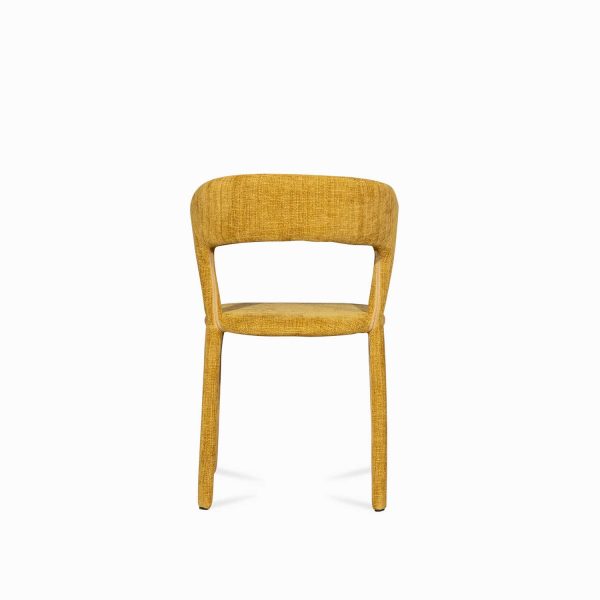 Silla de comedor Vermont 78x52x55 mostaza - Imagen 4