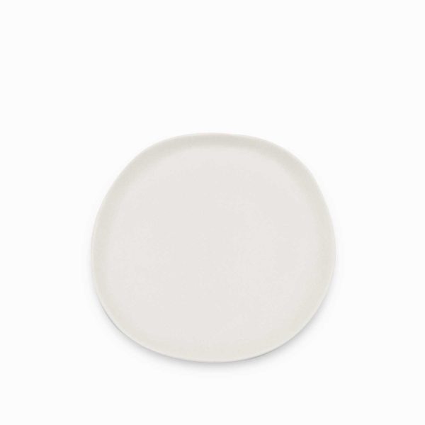 Plato mediano Aurah marfil 20 cm