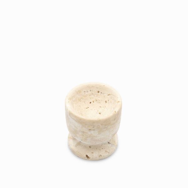 Copa para huevo travertino - Imagen 2