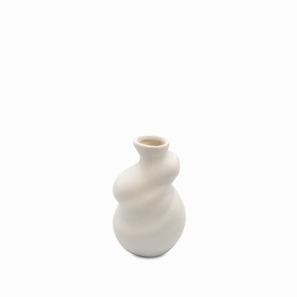 Florero Alezan blanco