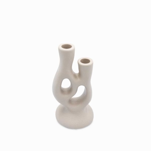 Candelabro moai gris - Imagen 2