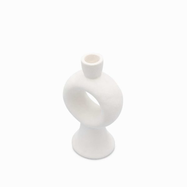 Candelabro Aro blanco - Imagen 2