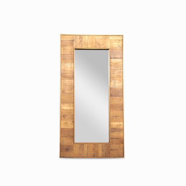 Espejo rectangular a listonado 70x135x4
