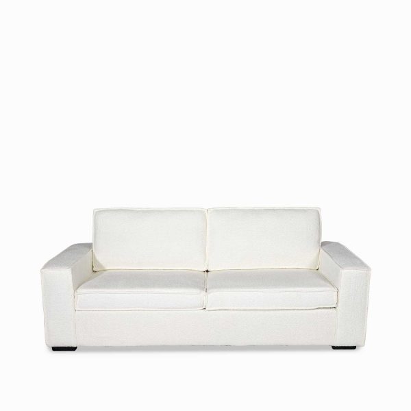 Sofá cama ágora beige Boucle 89x217x85