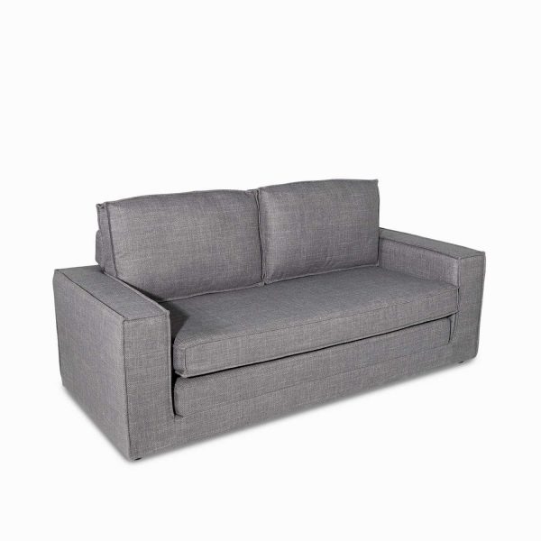 Sofá cama Nassau gris montego 87x188x87 - Imagen 2