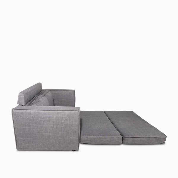 Sofá cama Nassau gris montego 87x188x87 - Imagen 7