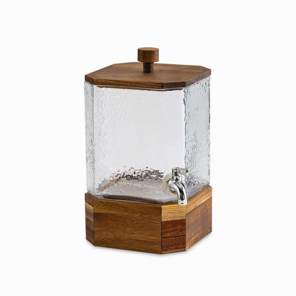 Dispensador de bebidas Kanso base acacia 5000ml