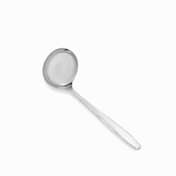 Servidor cucharon plateado